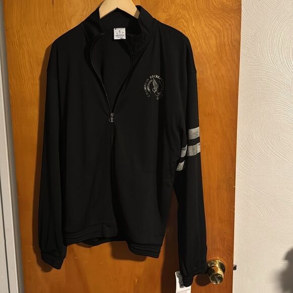Champion Other - Champion Track Jacket Mens Medium Black Mesh